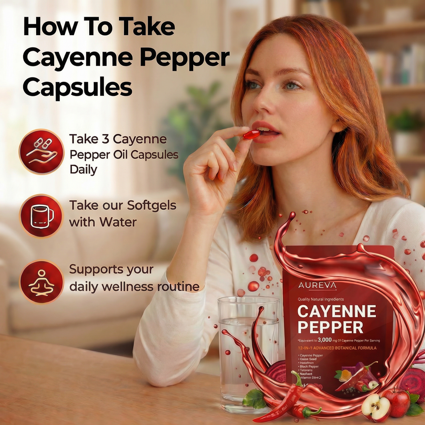 Aureva™ - Cayenne Softgels
